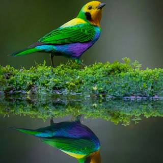 Beautiful birds Full HD mobile wallpaper