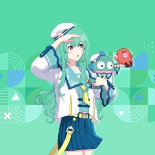 Hangyodon desktop wallpaper