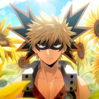 Bakugo desktop 4k wallpaper