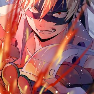 Bakugo funny wallpaper