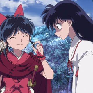 Sesshomaru and Rin Yashahime desktop wallpaper