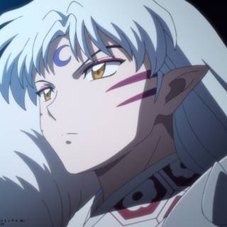 Sesshomaru and Rin Yashahime desktop wallpaper