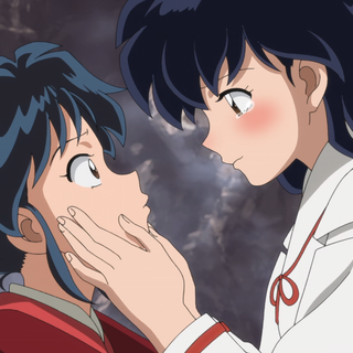 Sesshomaru and Rin Yashahime desktop wallpaper