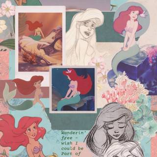 Ariel Princess aesthetic wallpaper