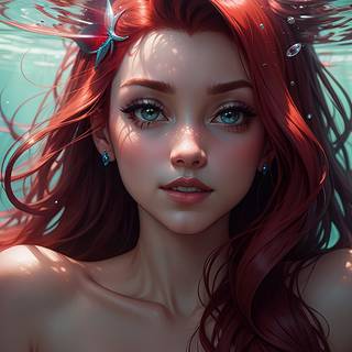 Ariel Princess aesthetic wallpaper