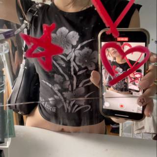 Aesthetic star Y2k wallpaper