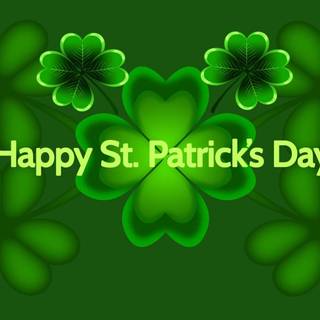 Green Saint Patrick's Day wallpaper