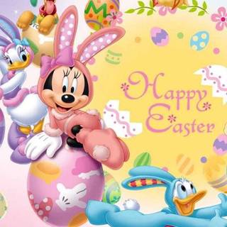 Happy Easter Minnie Mouse wallpaper