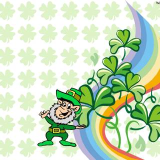 Saint Patricks Day Sanrio wallpaper