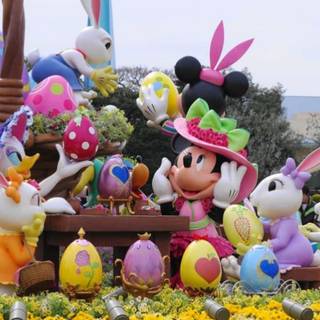 Happy Easter Minnie Mouse wallpaper