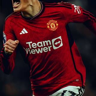 Manchester United team 2024 wallpaper