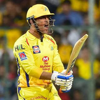 Ms Dhoni angry wallpaper