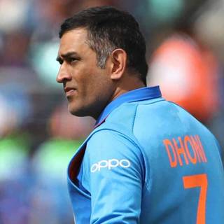Ms Dhoni angry wallpaper