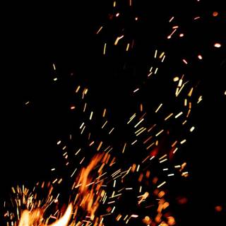 Fire sparkle wallpaper