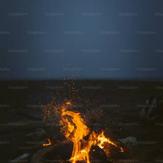 Fire sparkle wallpaper