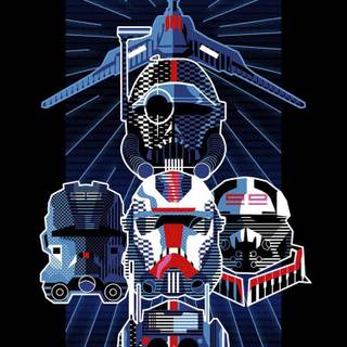 Star Wars The Bad Batch characters wallpaper