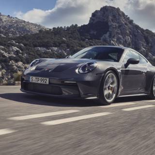 Porsche 992 Gtr3 desktop wallpaper