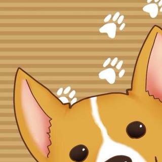 Cartoon dog 4k iPhone wallpaper