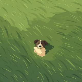 Cartoon dog 4k iPhone wallpaper