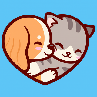 Cartoon dog 4k iPhone wallpaper