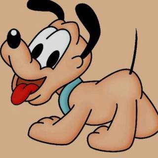 Cartoon dog 4k iPhone wallpaper