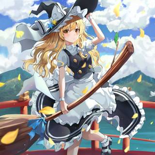 Kirisame Marisa wallpaper