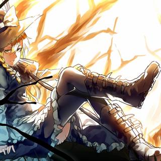 Kirisame Marisa wallpaper