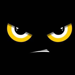 Black cartoon 4k iPhone wallpaper