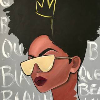 Black cartoon 4k iPhone wallpaper