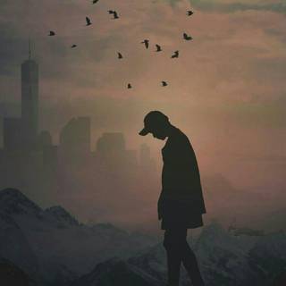 Sad boy 4k iPhone wallpaper