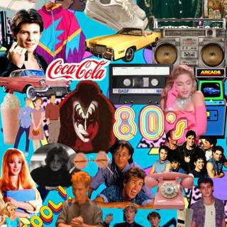 Retro 80 wallpaper