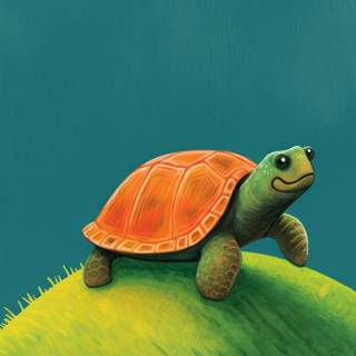 Cute sea turtle wallpaper