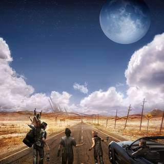 Final Fantasy XV 4k mobile wallpaper