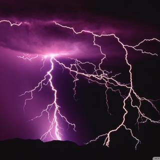 Lightning computer wallpaper