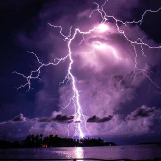 Lightning computer wallpaper