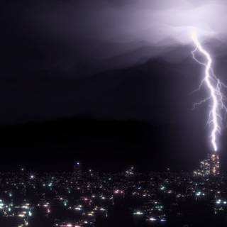 Lightning computer wallpaper