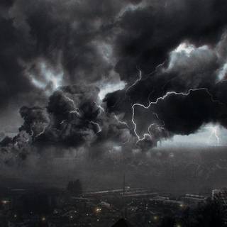 Lightning computer wallpaper