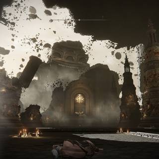 Maliketh Elden Ring desktop wallpaper