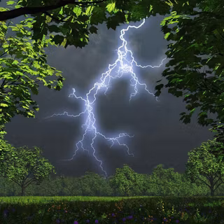 Lightning computer wallpaper