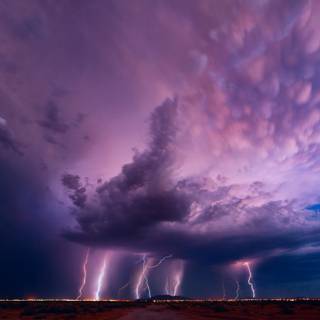 Lightning computer wallpaper