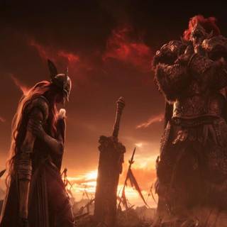 Maliketh Elden Ring desktop wallpaper