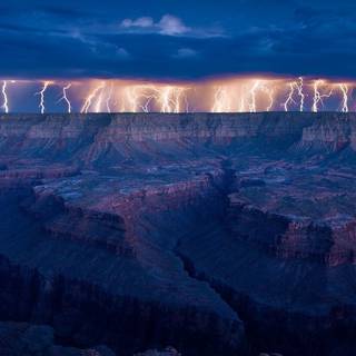 Lightning computer wallpaper