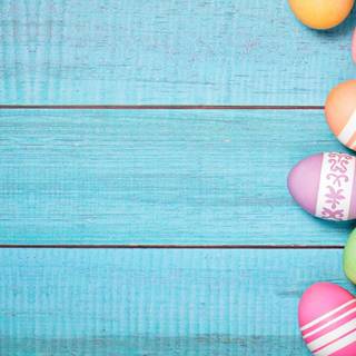 Good vibes Easter wallpaper