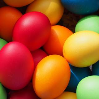 Good vibes Easter wallpaper