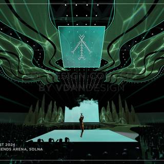 Eurovision 2024 wallpaper