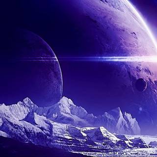 Space chill wallpaper