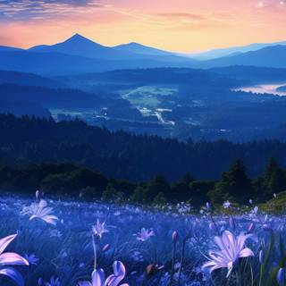 Spring scenery mobile wallpaper