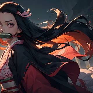 Nezuko 2024 wallpaper