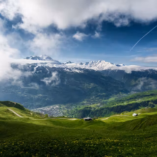 Spring landscape 4k wallpaper