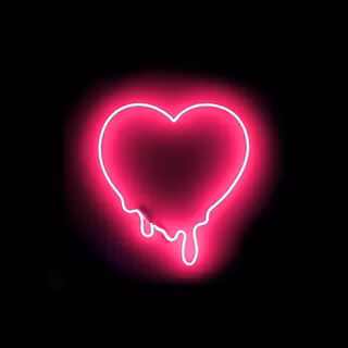 Neon pink glow wallpaper